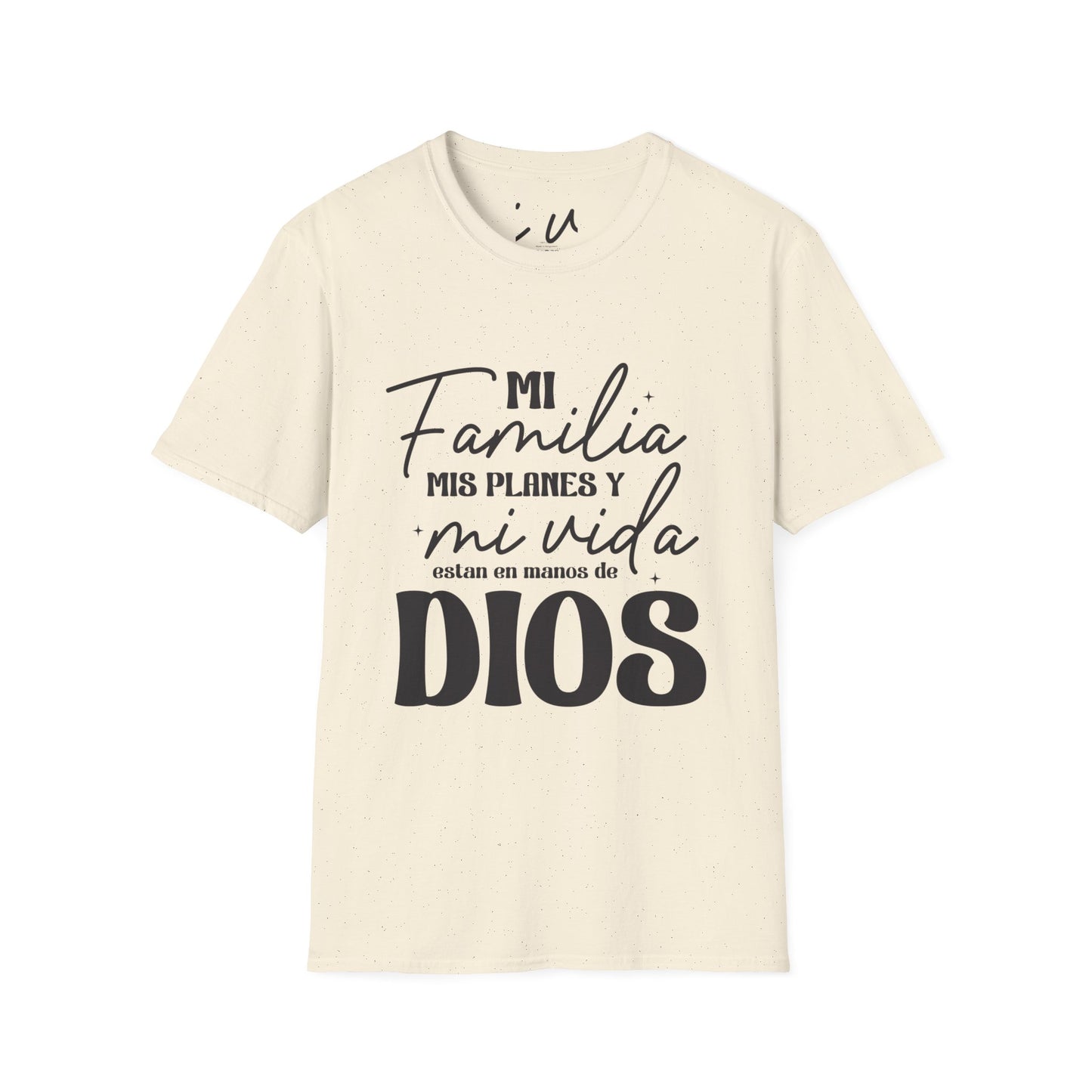 Inspirational Family T-Shirt, Unisex Softstyle Tee, Faith-Based Apparel, Spiritual Gift, Everyday Wear, Family Celebration Shirt