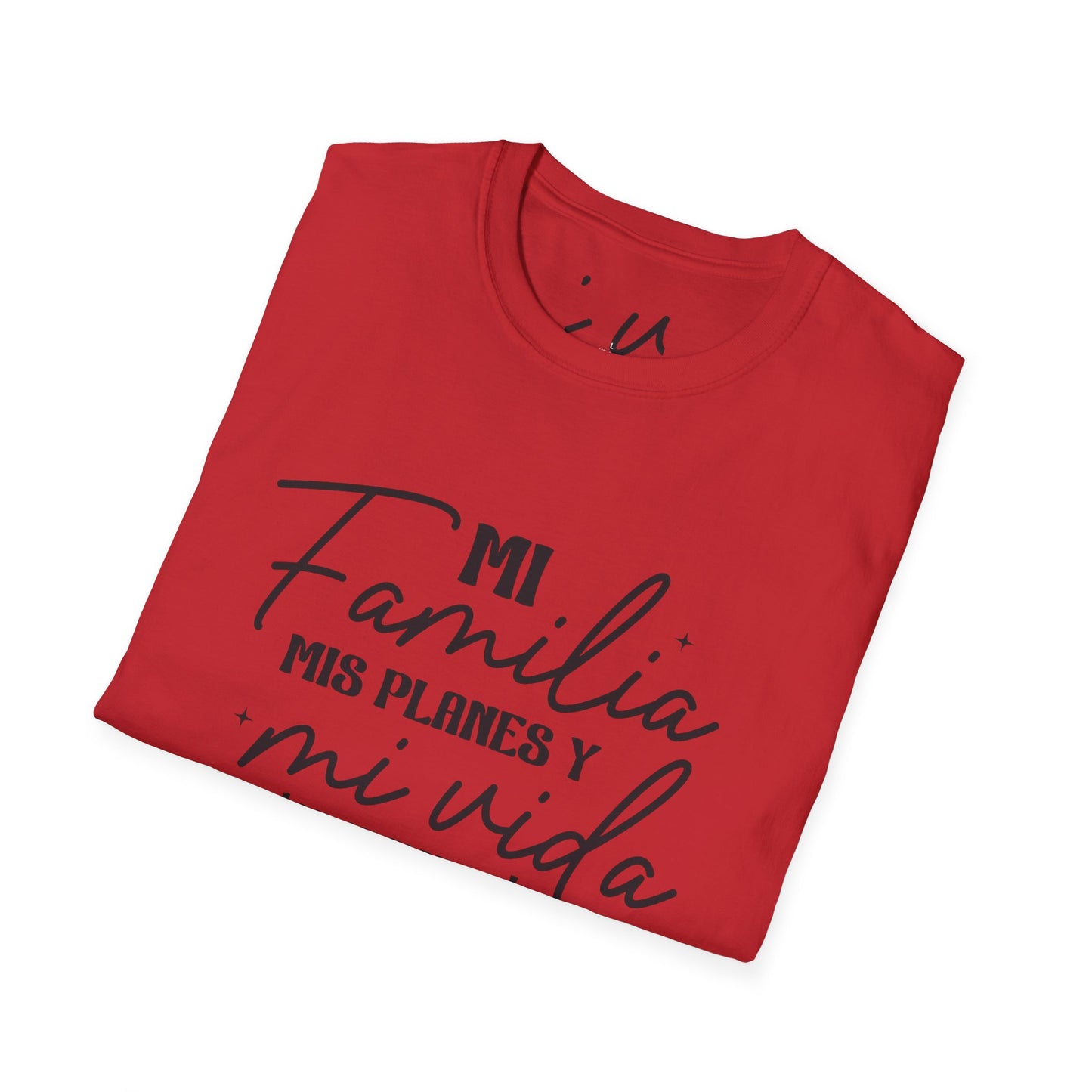 Inspirational Family T-Shirt, Unisex Softstyle Tee, Faith-Based Apparel, Spiritual Gift, Everyday Wear, Family Celebration Shirt