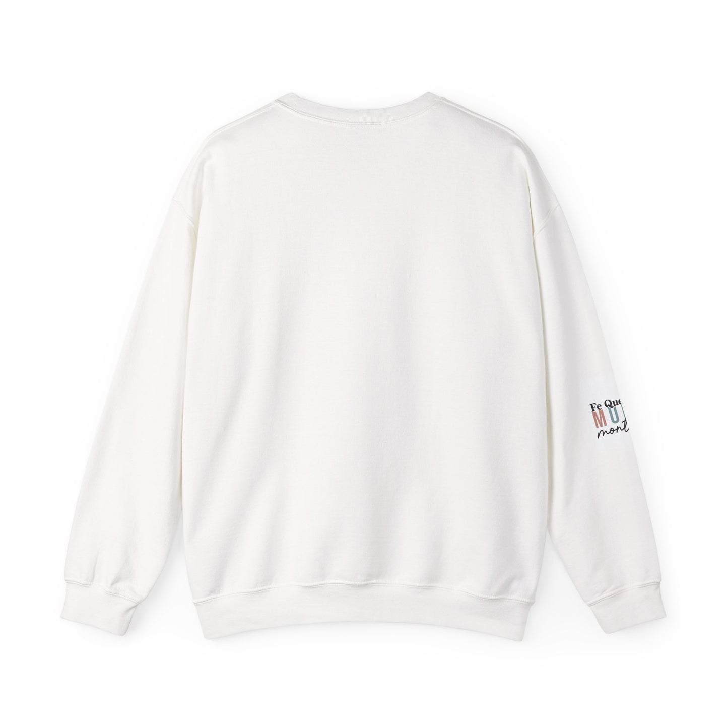 Inspirational Crewneck Sweatshirt, Faith Sweatshirt, Mountain Lover Gift, Cozy Sweatshirt, Unisex Casual Wear, Winter Apparel