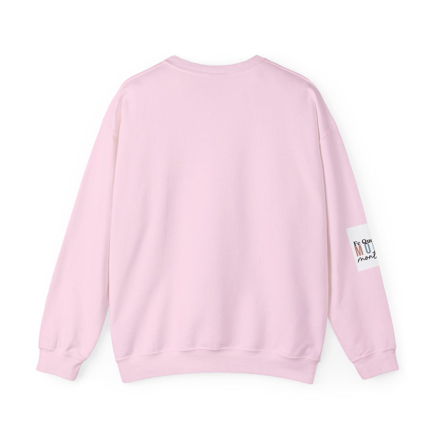 Inspirational Crewneck Sweatshirt, Faith Sweatshirt, Mountain Lover Gift, Cozy Sweatshirt, Unisex Casual Wear, Winter Apparel