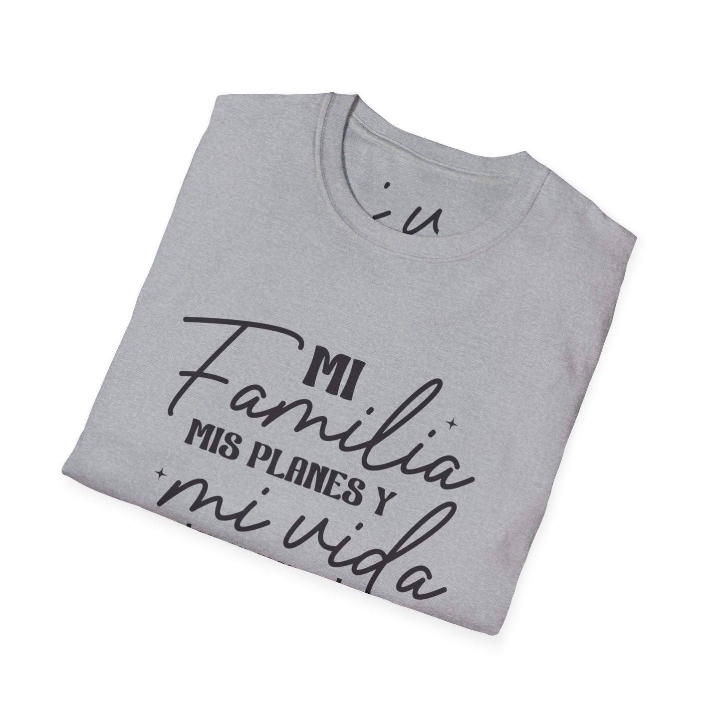 Inspirational Family T-Shirt, Unisex Softstyle Tee, Faith-Based Apparel, Spiritual Gift, Everyday Wear, Family Celebration Shirt
