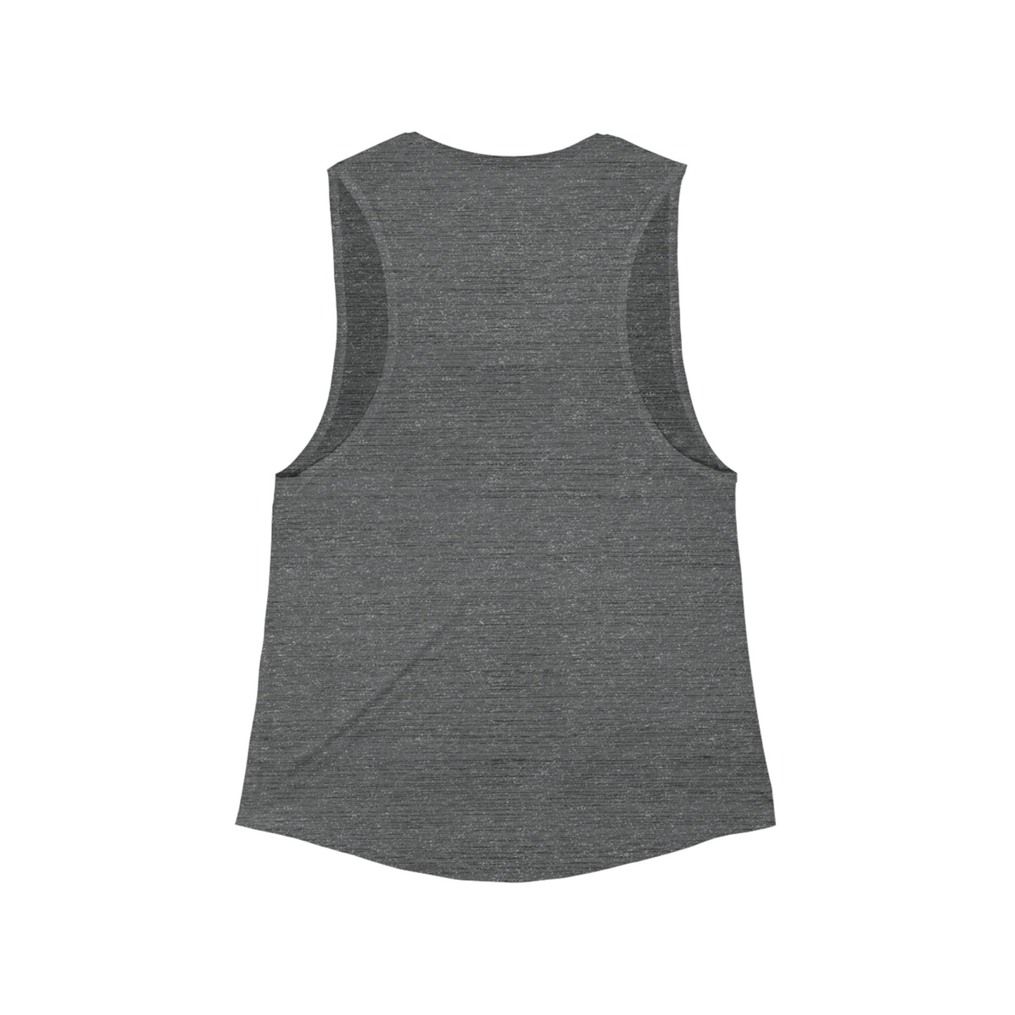 Women's Psalms 23 Flowy Muscle Tank, Faith-Based Workout Top, Inspirational Sleeveless Shirt, Comfortable Summer Apparel, Gift for Her