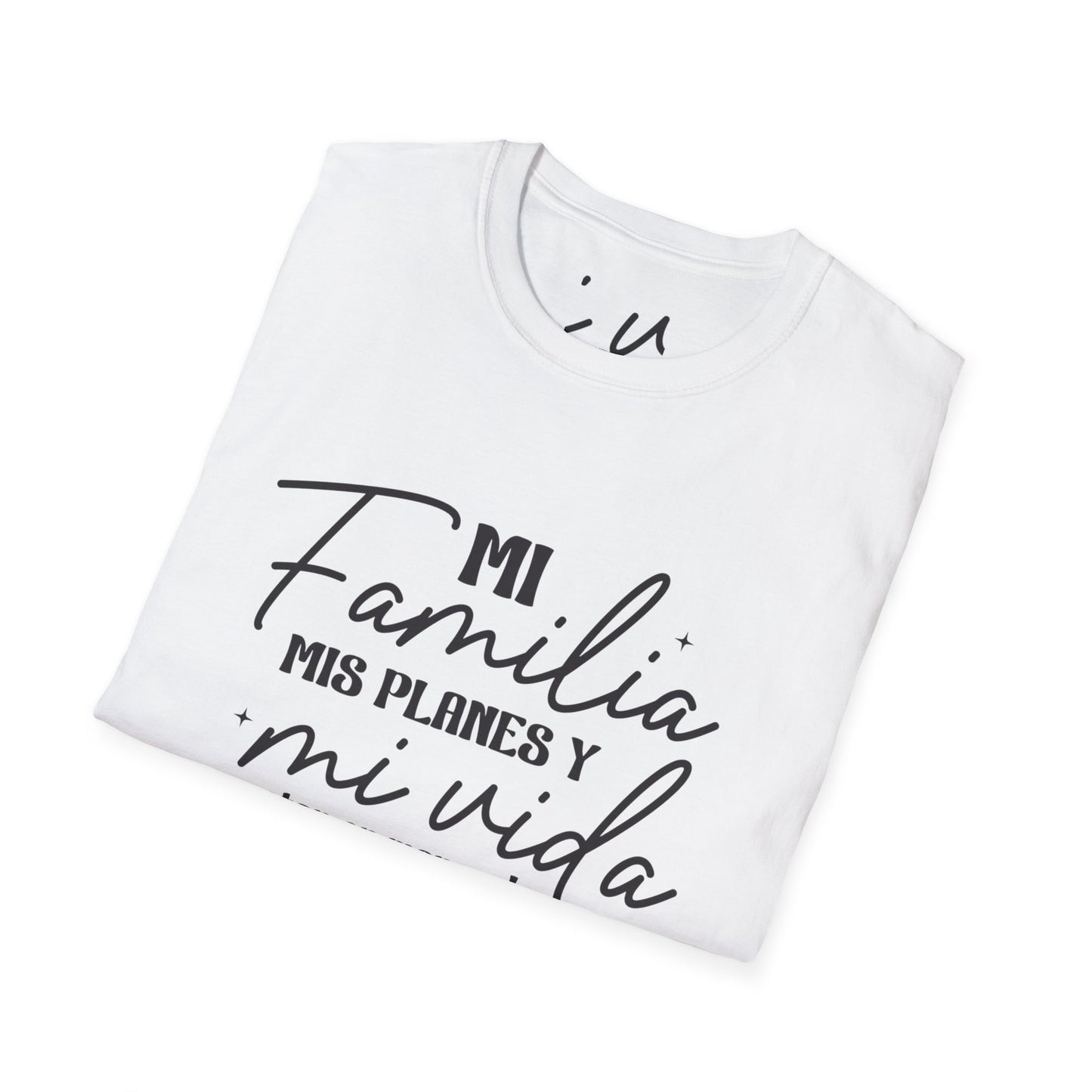 Inspirational Family T-Shirt, Unisex Softstyle Tee, Faith-Based Apparel, Spiritual Gift, Everyday Wear, Family Celebration Shirt