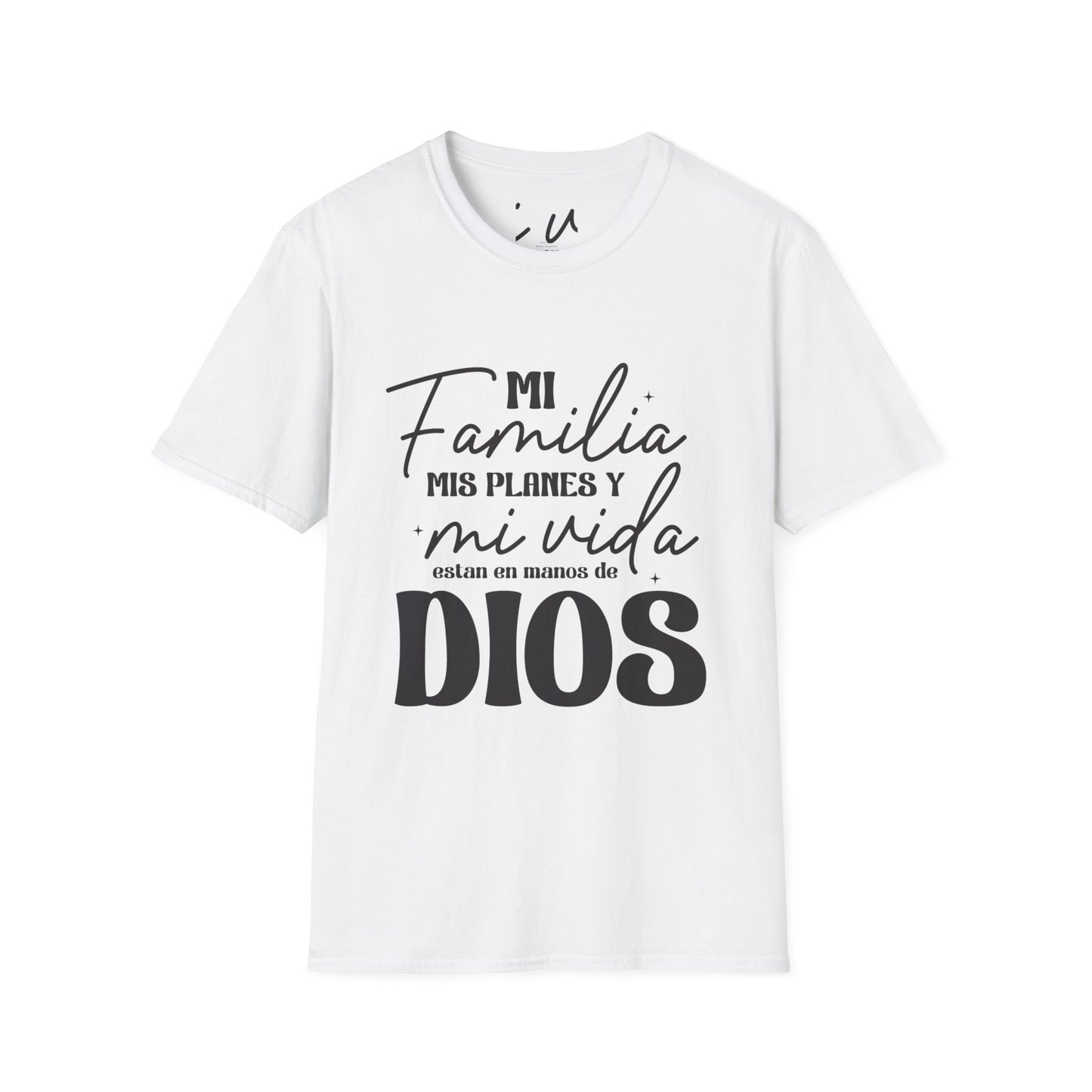 Inspirational Family T-Shirt, Unisex Softstyle Tee, Faith-Based Apparel, Spiritual Gift, Everyday Wear, Family Celebration Shirt