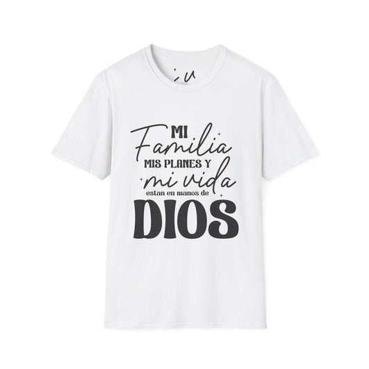 Inspirational Family T-Shirt, Unisex Softstyle Tee, Faith-Based Apparel, Spiritual Gift, Everyday Wear, Family Celebration Shirt