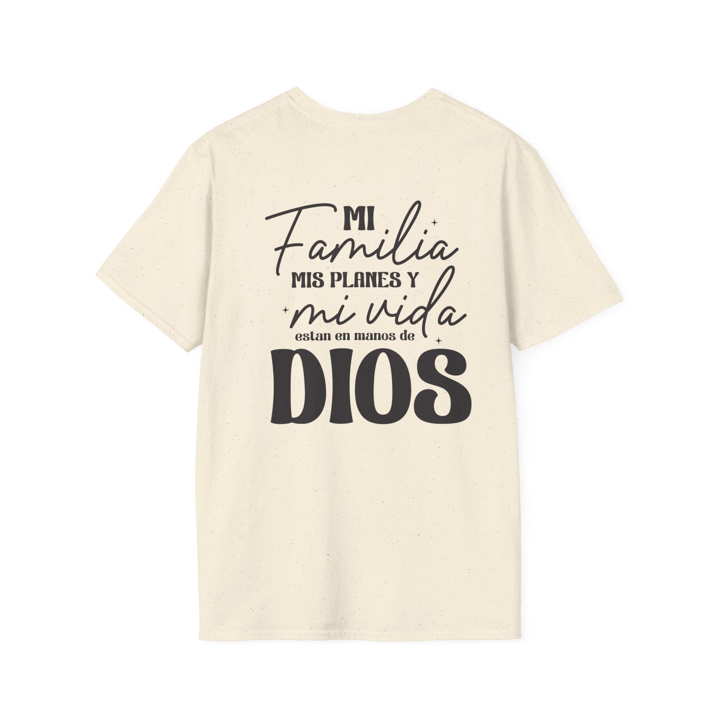 Inspirational Family T-Shirt, Unisex Softstyle Tee, Faith-Based Apparel, Spiritual Gift, Everyday Wear, Family Celebration Shirt
