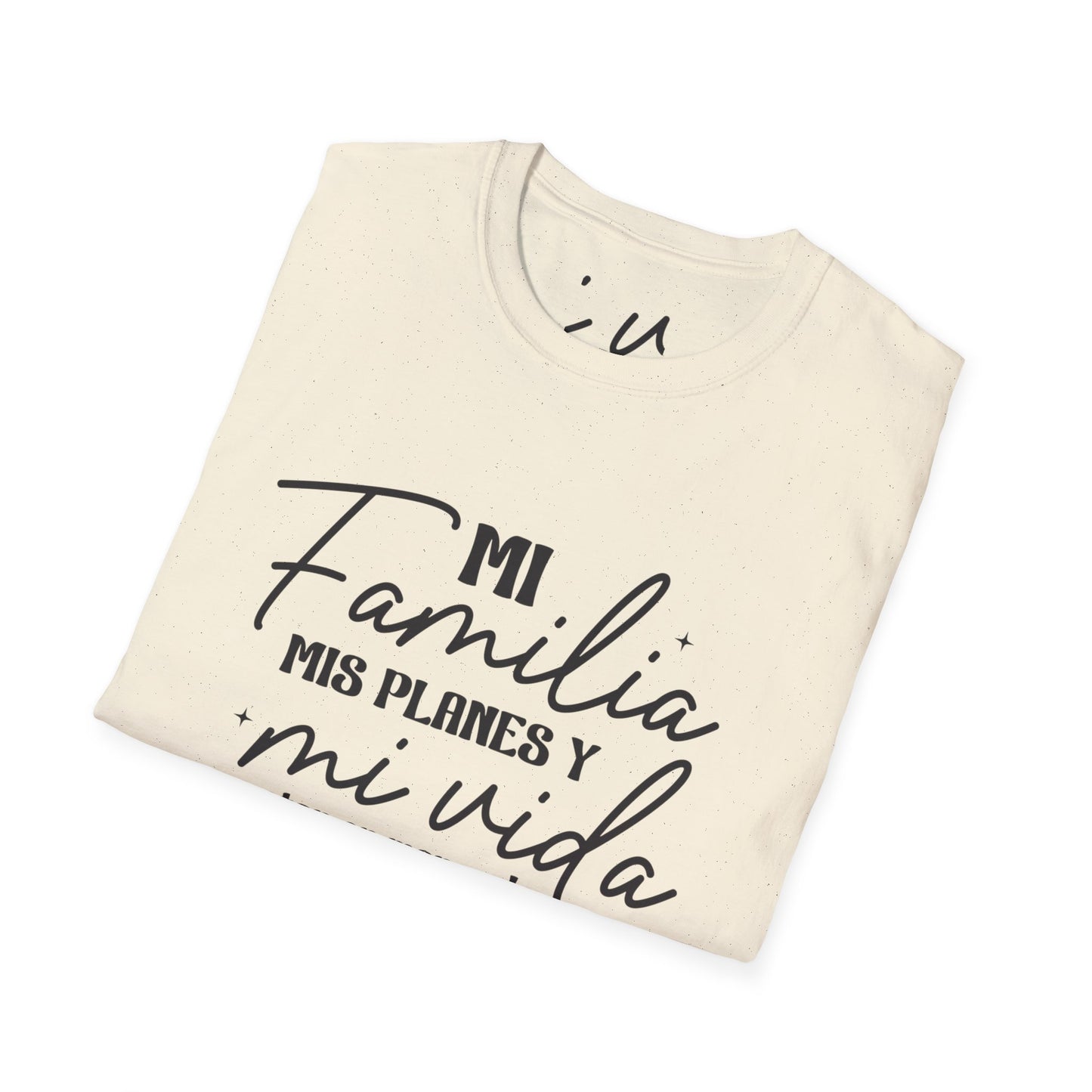 Inspirational Family T-Shirt, Unisex Softstyle Tee, Faith-Based Apparel, Spiritual Gift, Everyday Wear, Family Celebration Shirt