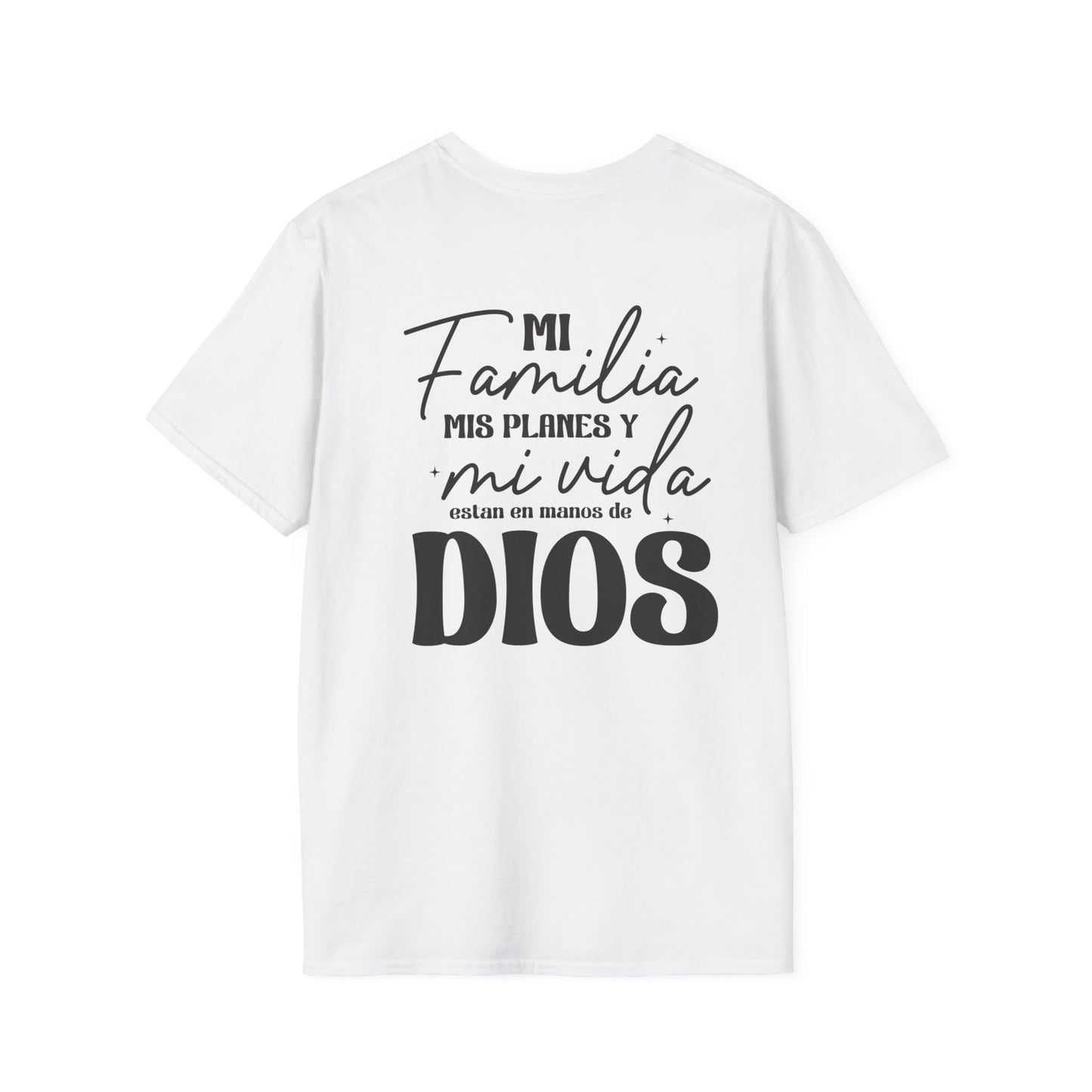 Inspirational Family T-Shirt, Unisex Softstyle Tee, Faith-Based Apparel, Spiritual Gift, Everyday Wear, Family Celebration Shirt